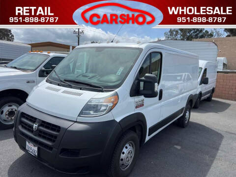 2018 RAM ProMaster for sale at Car SHO in Corona CA