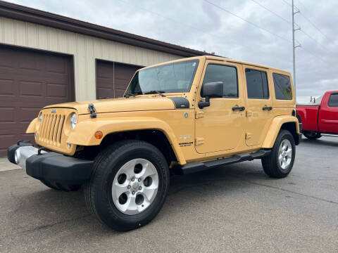 2014 Jeep Wrangler Unlimited for sale at Ryans Auto Sales in Muncie IN