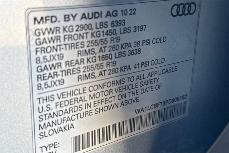 2023 Audi Q7 quattro Premium Plus 45 TFSI