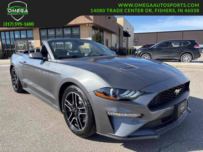 2022 Ford Mustang for sale at Omega Autosports of Fishers in Fishers IN