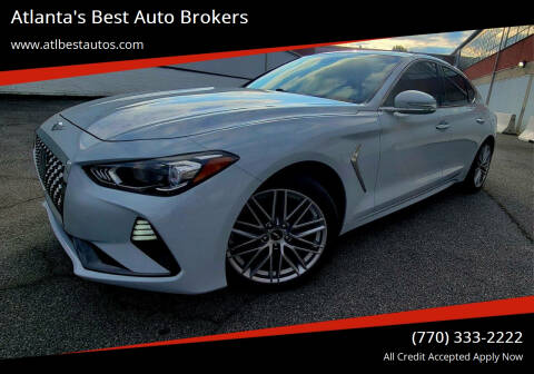 2020 Genesis G70 for sale at Atlanta's Best Auto Brokers in Marietta GA