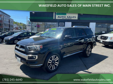 2014 Toyota 4Runner for sale at Wakefield Auto Sales of Main Street Inc. in Wakefield MA