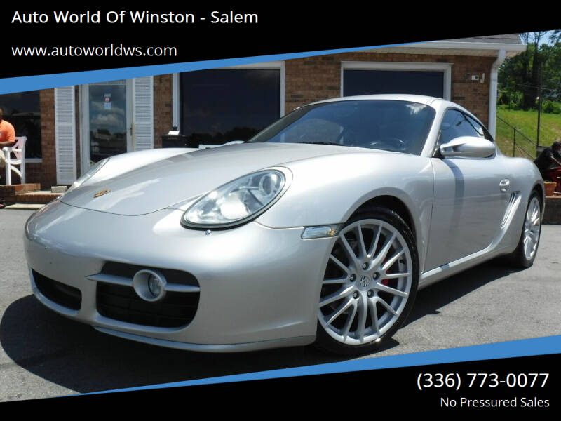 2006 Porsche Cayman for sale at Auto World Of Winston - Salem in Winston Salem NC