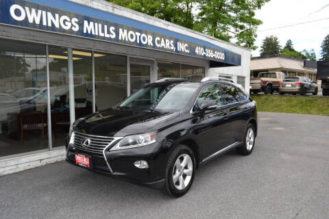 2013 Lexus RX 350 for sale at Owings Mills Motor Cars in Owings Mills MD