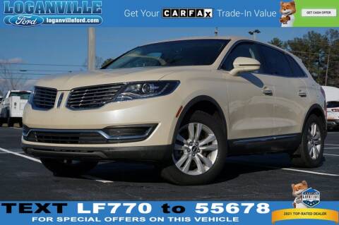 2018 Lincoln MKX for sale at Loganville Ford in Loganville GA