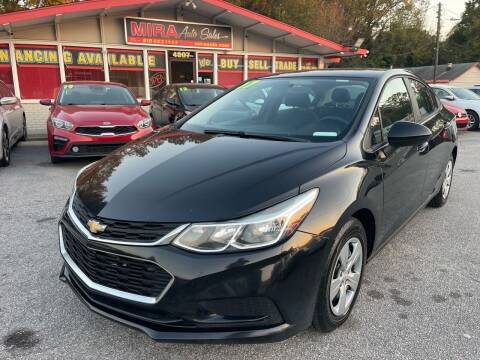 2017 Chevrolet Cruze for sale at Mira Auto Sales in Raleigh NC