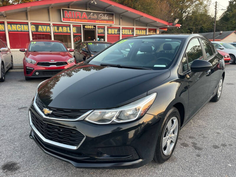 2017 Chevrolet Cruze for sale at Mira Auto Sales in Raleigh NC