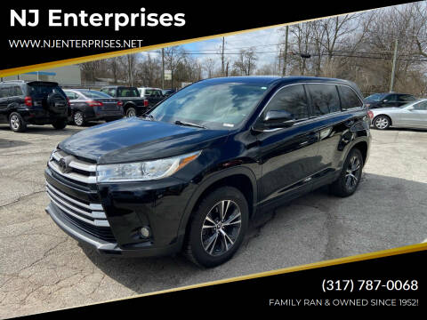 2018 Toyota Highlander for sale at NJ Enterprises in Indianapolis IN