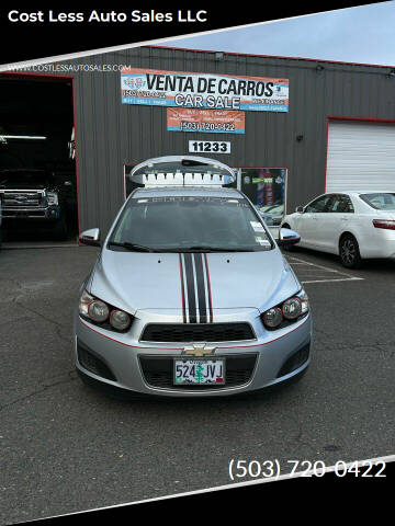 2013 Chevrolet Sonic for sale at Cost Less Auto Sales LLC in Portland OR