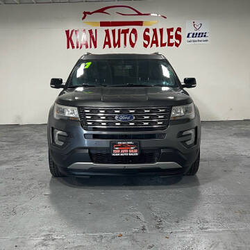 2017 Ford Explorer for sale at Kian Auto Sales in Sacramento CA