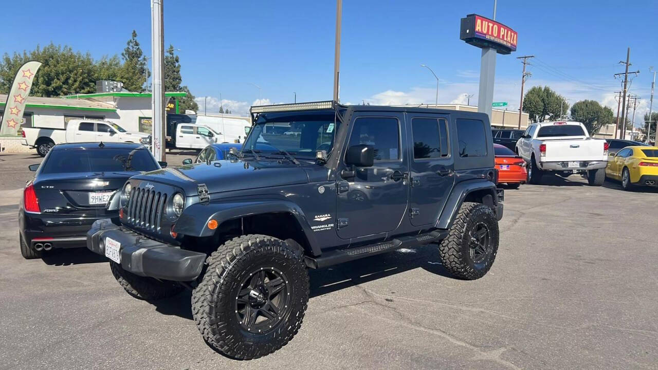 2008 Jeep Wrangler Unlimited for sale at Auto Plaza in Fresno, CA