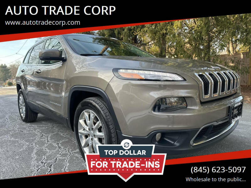 2016 Jeep Cherokee for sale at AUTO TRADE CORP in Nanuet NY