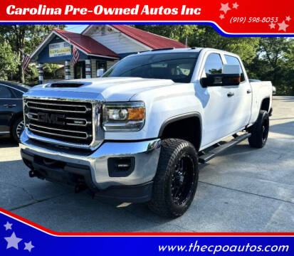 2019 GMC Sierra 2500HD for sale at Carolina Pre-Owned Autos Inc in Durham NC