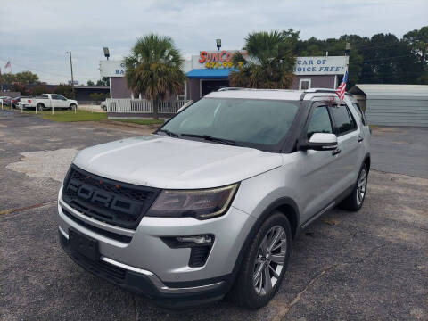 2018 Ford Explorer for sale at Sun Coast City Auto Sales in Mobile AL