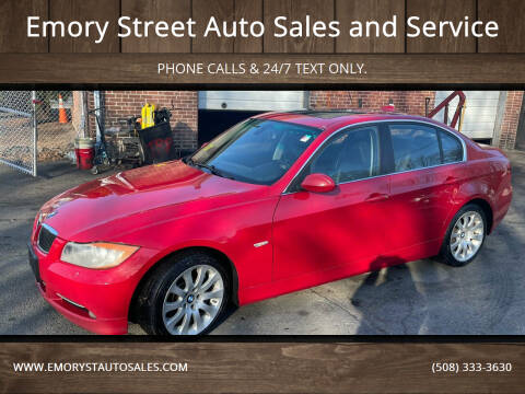 2008 BMW 3 Series for sale at Emory Street Auto Sales and Service in Attleboro MA