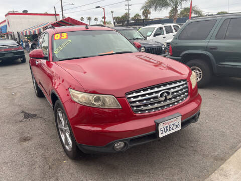 2003 Infiniti FX45 for sale at North County Auto in Oceanside CA