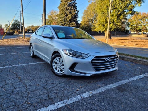 2017 Hyundai Elantra for sale at CORTEZ AUTO SALES INC in Marietta GA