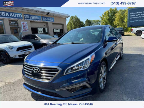 2015 Hyundai Sonata for sale at USA Auto Sales & Services, LLC in Mason OH