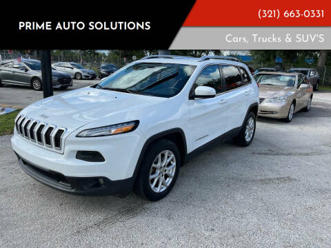 2017 Jeep Cherokee for sale at Prime Auto Solutions in Orlando FL