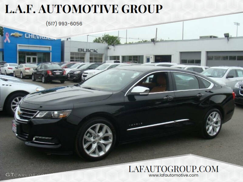 2015 Chevrolet Impala for sale at L.A.F. Automotive Group in Lansing MI