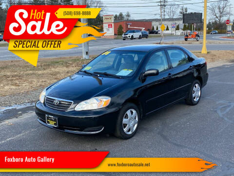 2008 Toyota Corolla for sale at Foxboro Auto Gallery in Foxboro MA