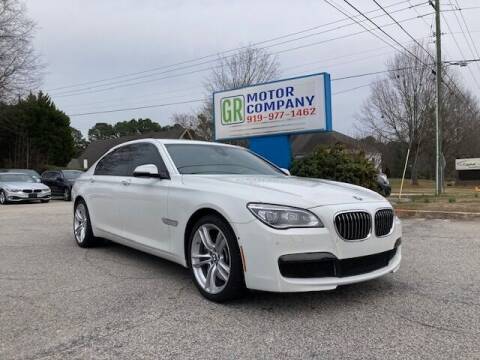 2014 BMW 7 Series for sale at GR Motor Company in Garner NC