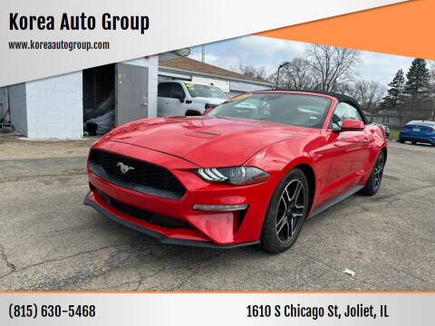 2022 Ford Mustang for sale at Korea Auto Group in Joliet IL