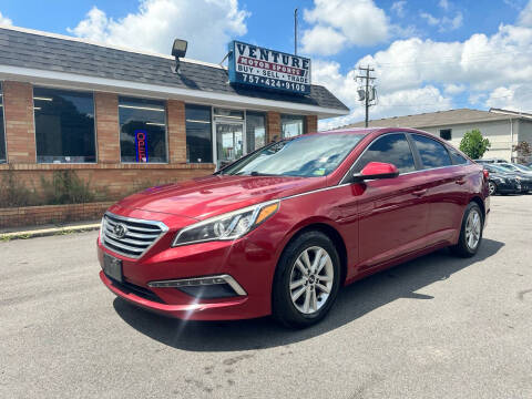 2015 Hyundai Sonata for sale at VENTURE MOTOR SPORTS in Chesapeake VA