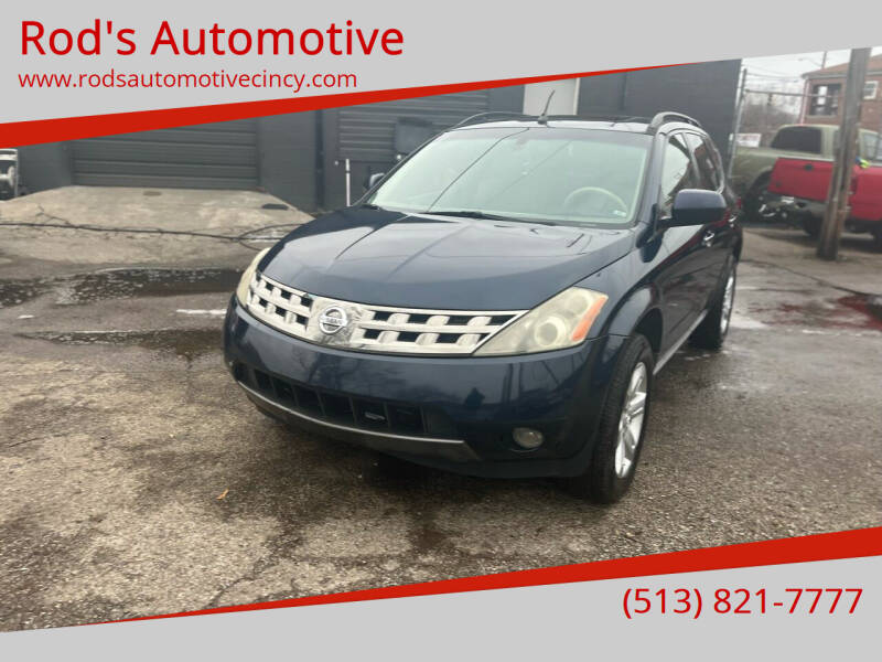 2005 Nissan Murano for sale at Rod's Automotive in Cincinnati OH