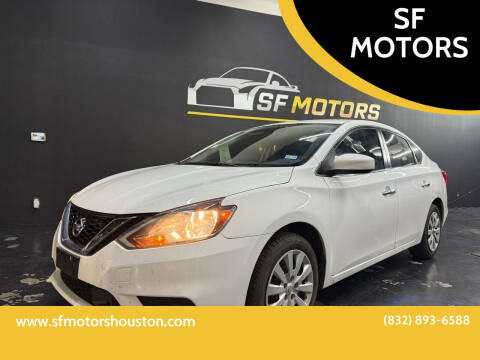 2018 Nissan Sentra for sale at SF MOTORS in Houston TX