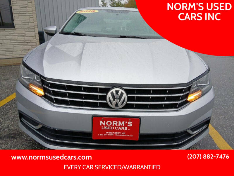 2018 Volkswagen Passat S