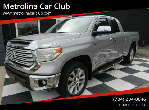 2014 Toyota Tundra for sale at Metrolina Car Club in Matthews NC