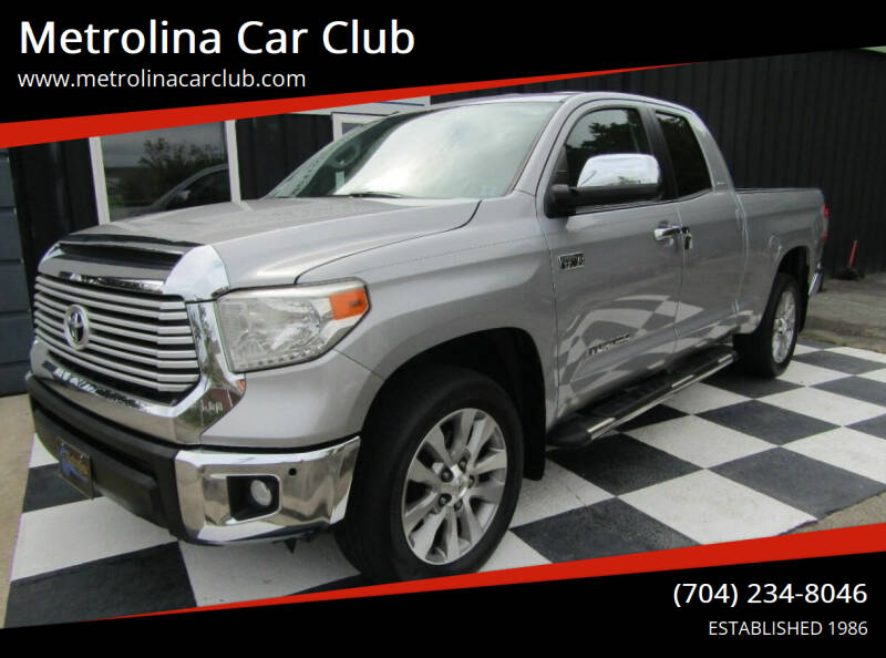 2014 Toyota Tundra for sale at Metrolina Car Club in Matthews NC