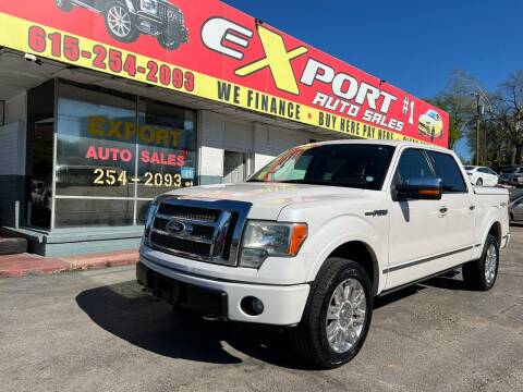 2010 Ford F-150 for sale at EXPORT AUTO SALES, INC. in Nashville TN