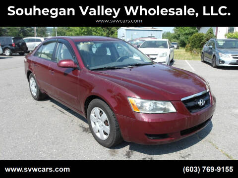 2007 Hyundai Sonata for sale at Souhegan Valley Wholesale, LLC. in Milford NH