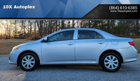 2009 Toyota Corolla for sale at 10X Autoplex in Travelers Rest SC