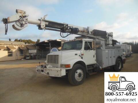 1995 INTERENATIONAL 4900 AUGER SERVICE TRUCK for sale at Royal Motor in San Leandro CA