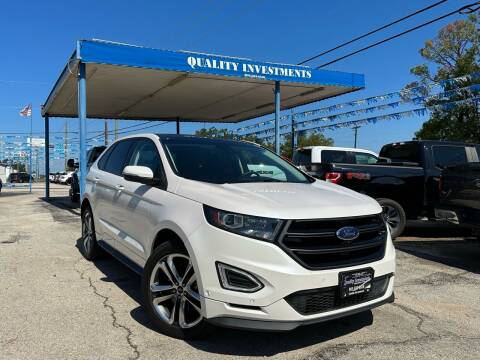 2018 Ford Edge for sale at Quality Investments in Tyler TX