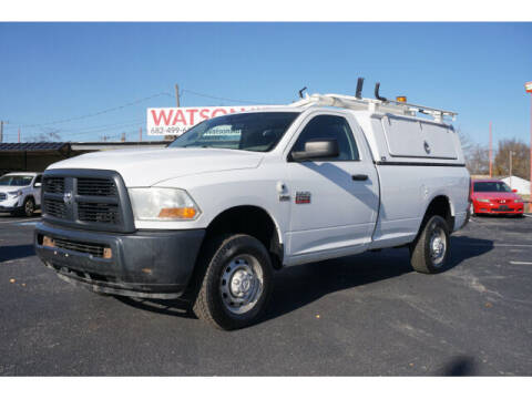2012 RAM Ram Pickup 2500 for sale at Monthly Auto Sales in Fort Worth TX