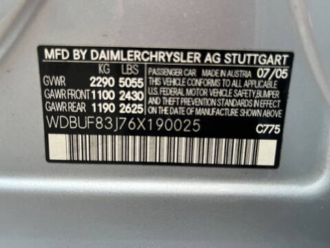 2006 Mercedes-Benz E-Class E 500 4MATIC