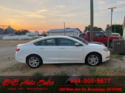 2016 Chrysler 200 for sale at B & B Auto Sales in Brookings SD