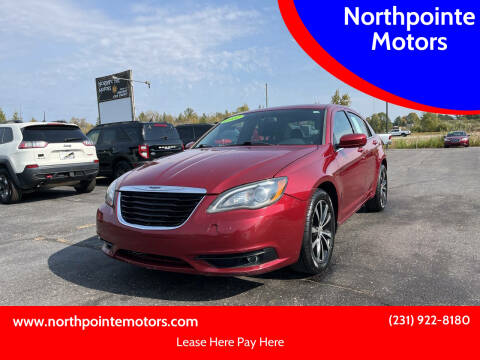 2012 Chrysler 200 for sale at Northpointe Motors in Kalkaska MI