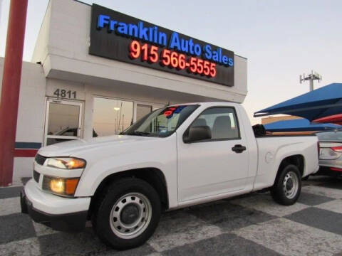 2012 Chevrolet Colorado for sale at Franklin Auto Sales in El Paso TX
