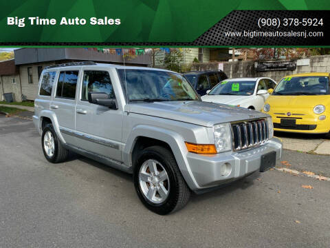 2007 Jeep Commander for sale at Big Time Auto Sales in Vauxhall NJ