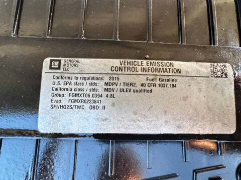 2015 Chevrolet Express 2500