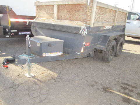 2015 LAMAR 10 FT DUMP TRAILER for sale at Auto Acres in Billings MT