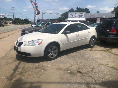 2008 Pontiac G6 for sale at AFFORDABLE USED CARS in North Chesterfield VA