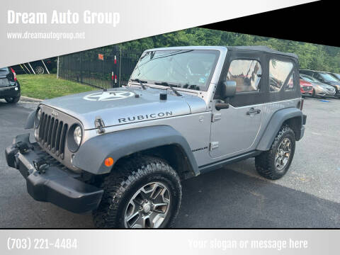 2014 Jeep Wrangler for sale at Dream Auto Group in Dumfries VA