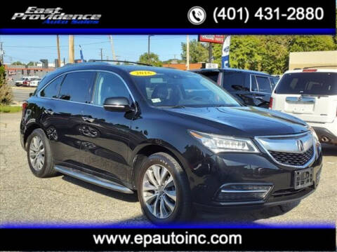 2016 Acura MDX for sale at East Providence Auto Sales in East Providence RI