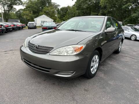 2002 Toyota Camry for sale at SOUTH SHORE AUTO GALLERY, INC. in Abington MA